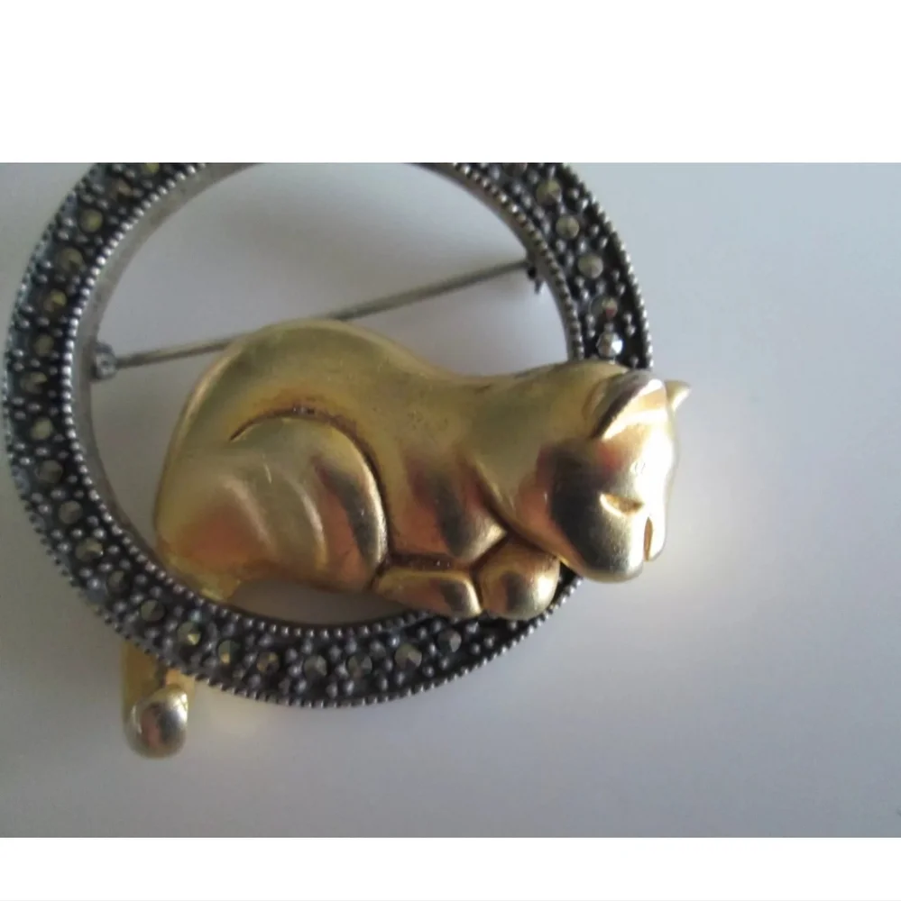Judith Jack marcasite gold